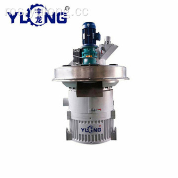 Yulong 1.5-2t / h mesin pelet hitam karbon 7th